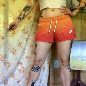 Nike ombré shorts